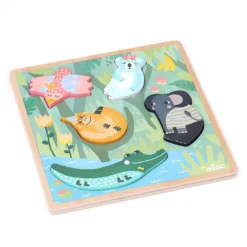 Puzzle tactile, Jungle - Michelle Carlslund