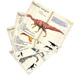 Set de 21 magnets dinosaures - Muséum national d'Histoire naturelle