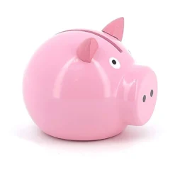 Tirelire cochon rose