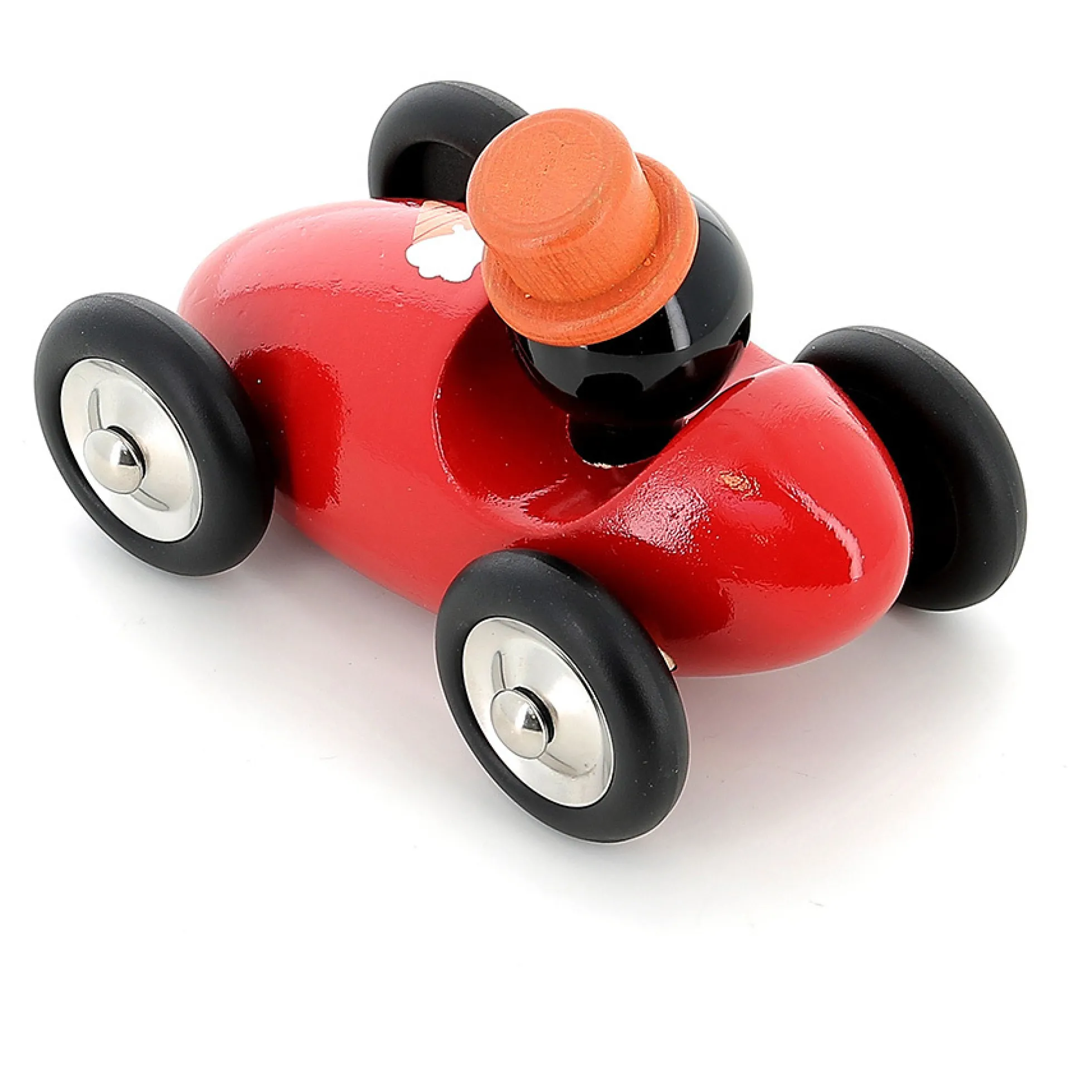 Voiture en bois Boizoos, René le pingouin
