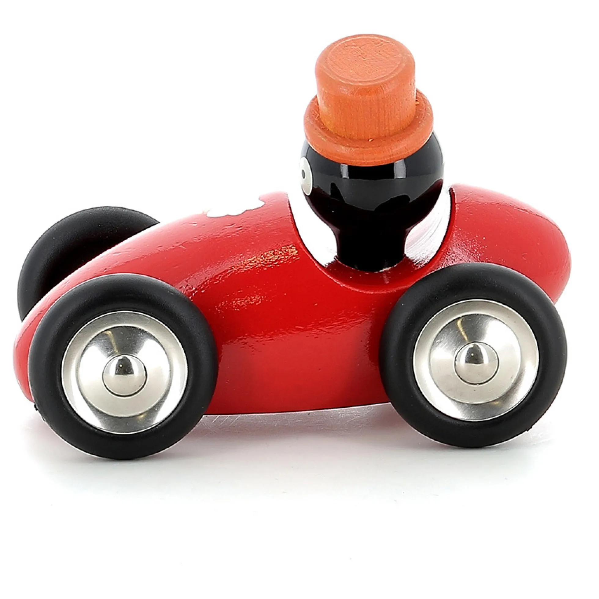 Voiture en bois Boizoos, René le pingouin