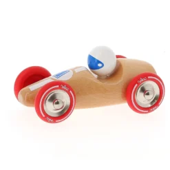 Voiture en bois, Course - Grand modèle bois naturel