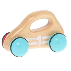Voiture en bois, 1er âge - Modèle bois naturel