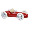 Voiture en bois, Grand prix vintage - Modèle medium rouge