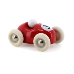 Voiture en bois, Mini roadster - Rouge