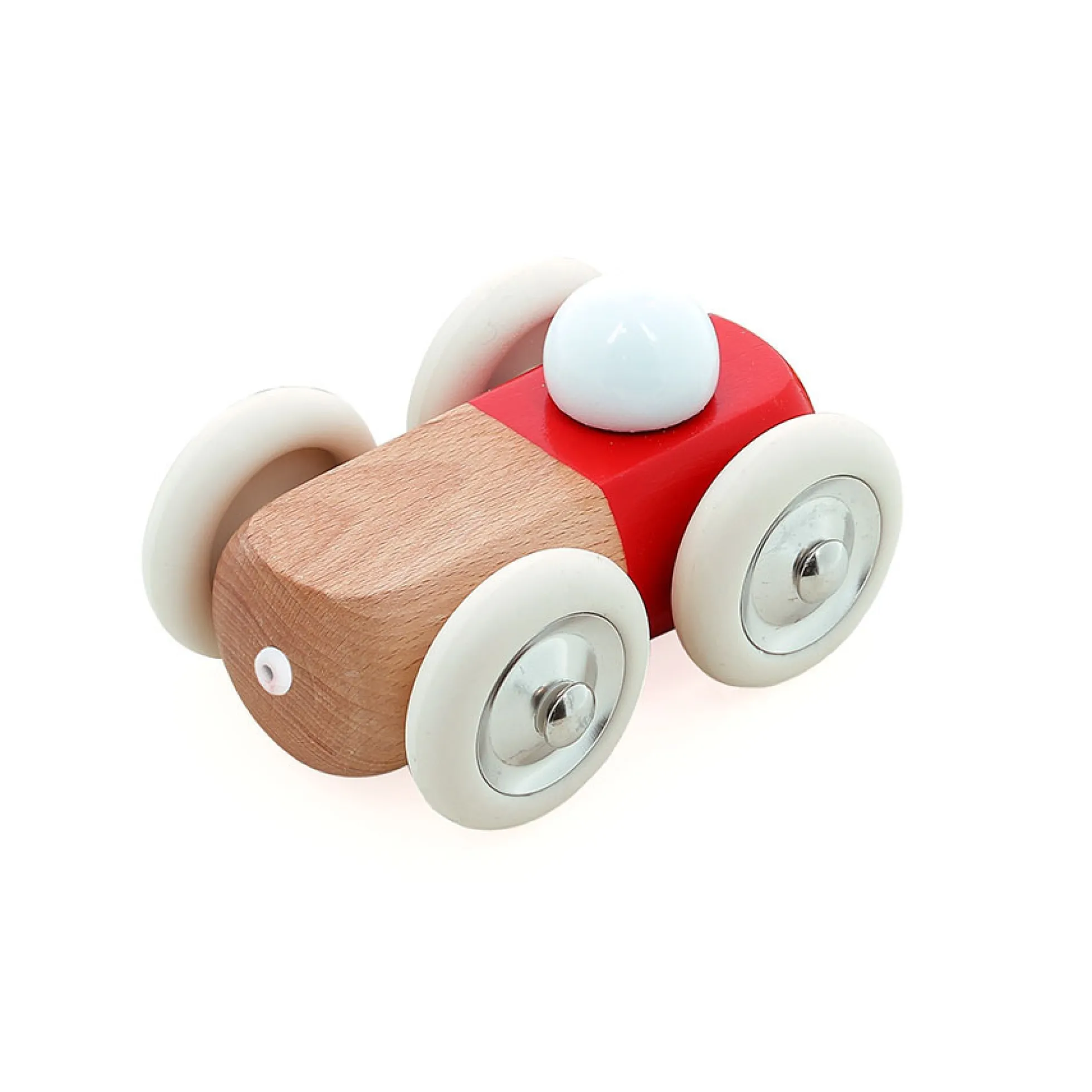 Voiture en bois, Moit-moit - Grand modèle rouge