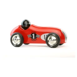 Voiture en bois, Old sport trophy - Grand modèle rouge