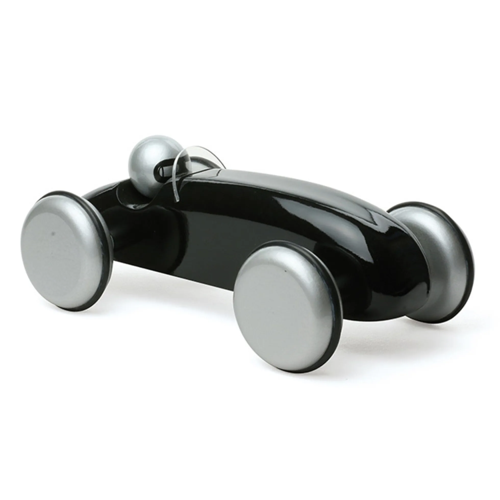 Voiture en bois, Speedster noire