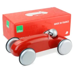 Voiture en bois, Speedster rouge