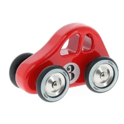 Voiture en bois, Swing car - Modèle rouge